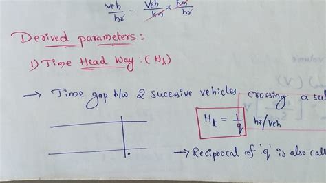 Time Headway And Space Headway Time Headway Time Headway