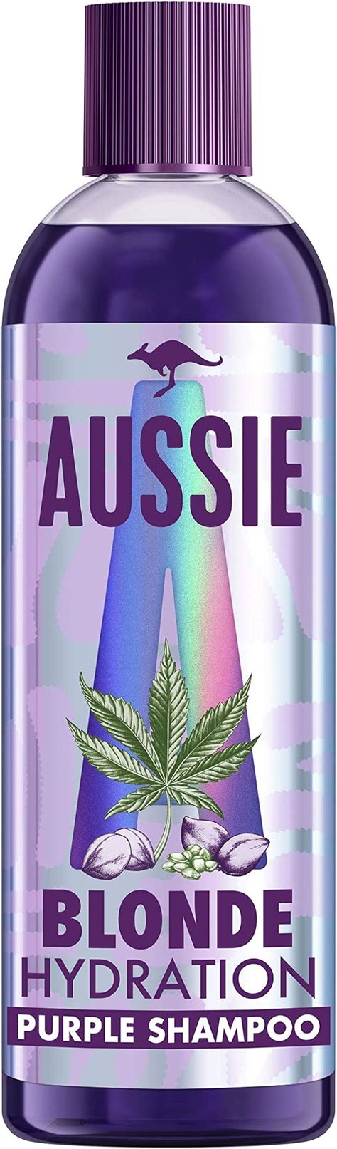 Aussie Blonde Hydration Purple Shampoo 290 Ml Uk Beauty