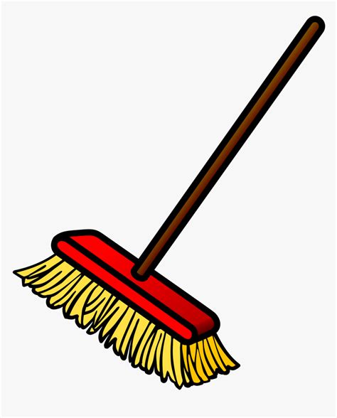 Clipart Broom - Broom Black And White, HD Png Download , Transparent ...