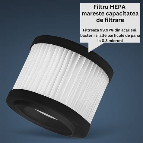 Filtru In Hepa H Si Carbune Activ Pentru Purificator De Aer