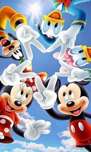 Mickey Mouse Characters Paint By Numbers Numeral Paint Kit