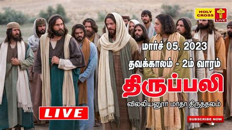 Live Daily Holy Mass March Villianur Lourdes Shrine