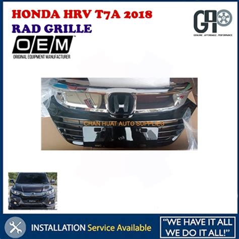 HONDA HRV HR V T7A 2018 FRONT RADIATOR GRILLE GRILL MOLDING MOULDING