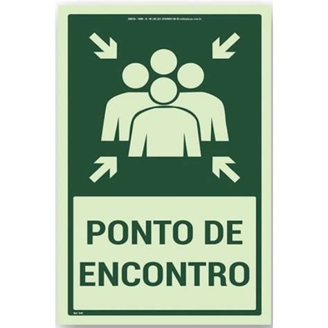 Placa Ponto De Encontro