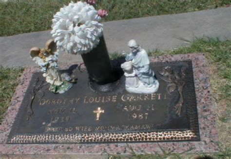 Dorothy Louise Williams Garrett 1929 1987 Homenaje De Find A Grave