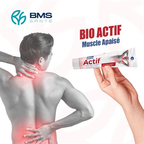 Bms Sant Bio Actif Cr Me Anti Inflammatoire Musculaire