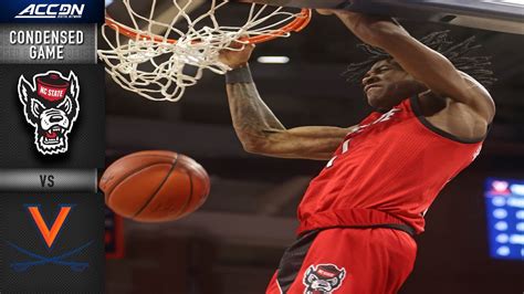 NC State Vs Virginia Condensed Game 2020 21 ACC Men S Basketball