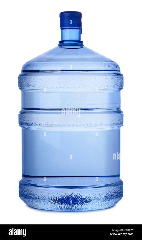 Big Bottle Of Water Isolated On A White Background Stock Photo Alamy