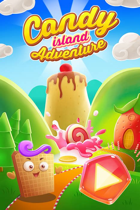 Candy Island Adventure Match 3 On Behance