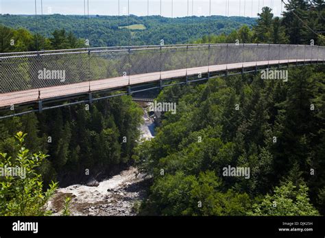 Coaticook River Gorge Coaticook Quebec Hi Res Stock Photography And