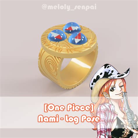 STL file ONE PIECE - NAMI LOG POSE COSPLAY PROP 💬・3D printer model to ...