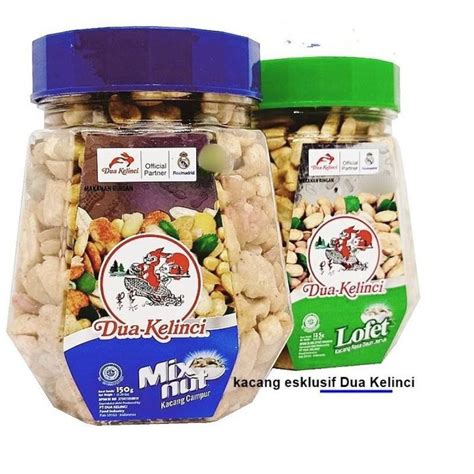 Jual Kacang Dua Kelinci Lofet Daun Jeruk Mix Nut Toples Shopee