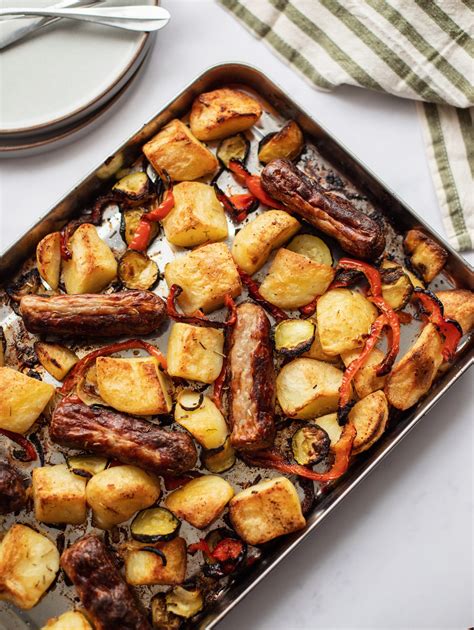 Sausage And Roasts Traybake Recipes Mccain