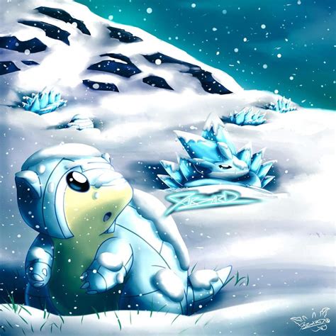 Monthly art trade Alolan Sandshrew Sandslash Pokémon Amino