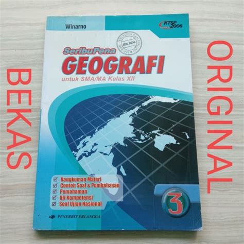 Jual Buku Seri Soal Seribupena Seribu Pena Geografi Kelas Xii Iii