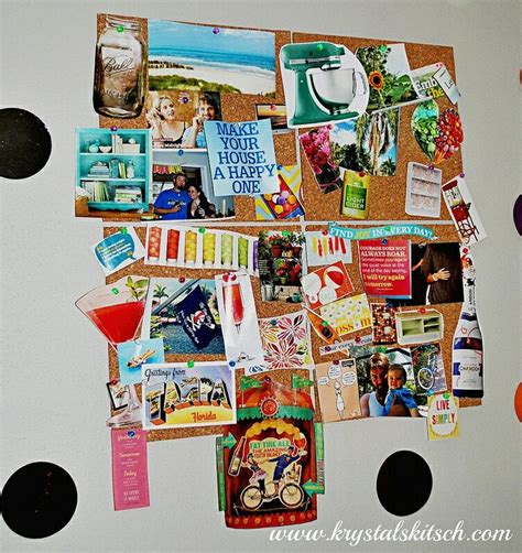 Cork Board Creating A Vision Board Vision Board Party Vision Board