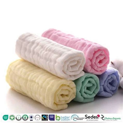 Natural Muslin Gauze 4 Layer Fabric For Clothing Manufacturers