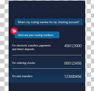 Bank Of America ABA Routing Transit Number Finance Cheque PNG