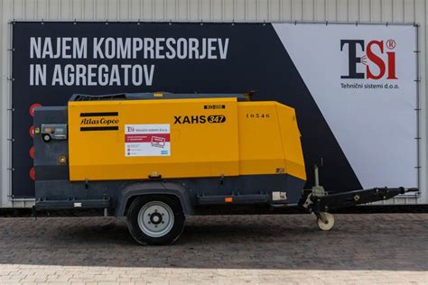 Kompresor atlas copco xahs 347 cd 12 bar 20 4 m³ min