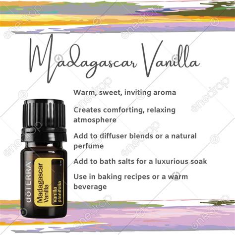 Madagascar Vanilla Madagascar Vanilla Diffuser Blends Doterra