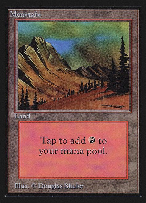 Mountain · Unlimited Edition 2ed 297 · Scryfall Magic The Gathering