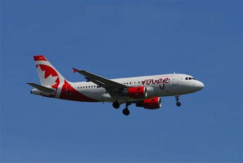 Air Canada Rouge Fleet Airbus A319-100 Details and Pictures