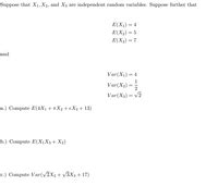 Answered Suppose That X X And X Are Bartleby