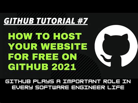 How To Host A Website On Github For Free Publish Your Website For