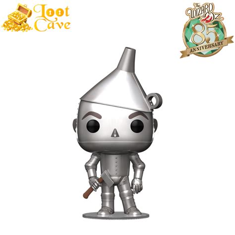 The Wizard Of Oz 85th Anniversary Tin Man Pop Vinyl Loot Cave