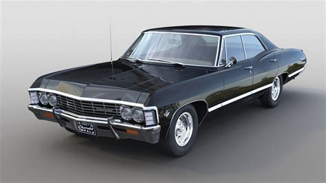 1967 chevrolet impala 3D model - TurboSquid 1412370