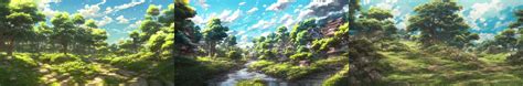 A Beautiful Landscape Anime Style Stable Diffusion