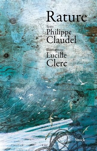 Rature De Philippe Claudel Grand Format Livre Decitre