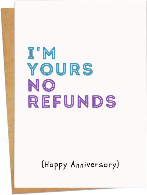 Northsafi Funny Anniversary Card For Her Him Anniversary Card For Wife From