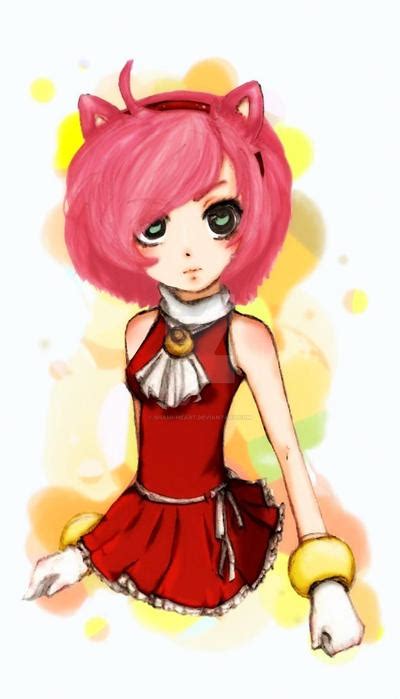 Amy Rose Gijinkaill Show You By Shami Heart On Deviantart