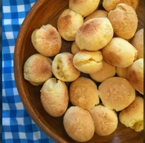 Pão de queijo de Batata Doce Receita leve e saborosa