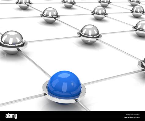 sphere network stock photo alamy