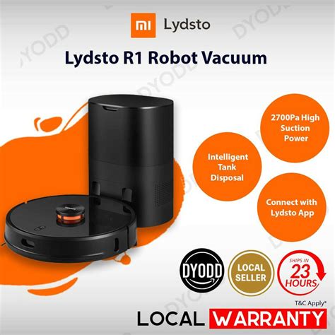 Global Xiaomi Lydsto R Robot In Sweep Mop Dispose Vacuum Cleaner