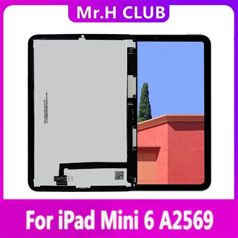 Original Para A Apple Ipad Mini 6 Sexta Geração 2021 A2567 A2568 A2569 Display Lcd Com Tela De