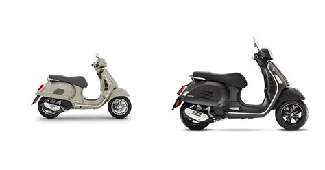 Motorrad Vergleich Vespa Gts 125 2023 Vs Vespa Gts 125 Super Tech 2022