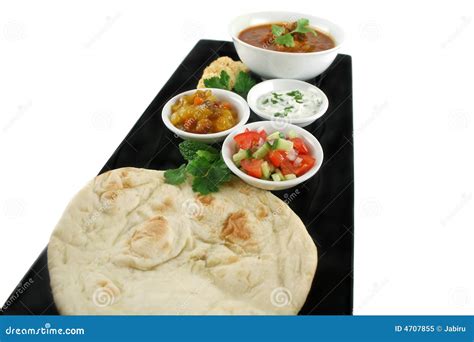 Feast Of Indian Food Stock Image Image Of Delicious Culinary 4707855