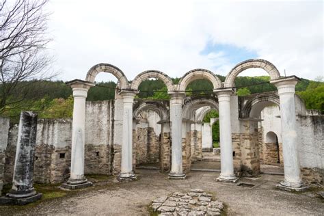 The Ruins Of The Golden Church In Veliki Preslav Shumen Region