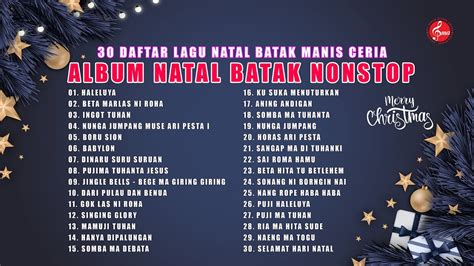 Lagu Natal Terbaru 2023 Lagu Natal Batak Nonstop Lagu Pujian Di Hari Natal Tahun 2023