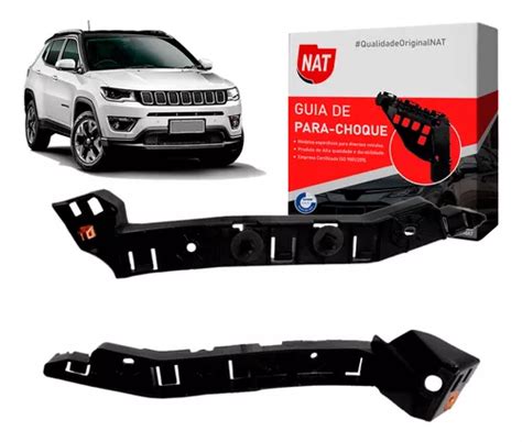 Suporte Guia Parachoque Jeep Compass At Traseiro