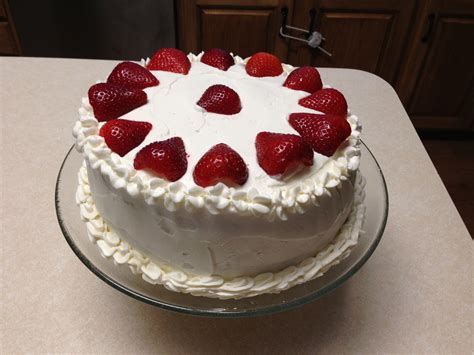 Strawberry Whipped Cream Cake Strawberry Whipped Cream Cake Whipped