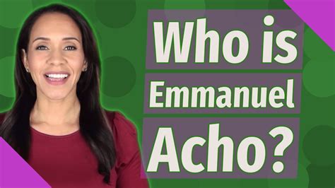 Who Is Emmanuel Acho Youtube