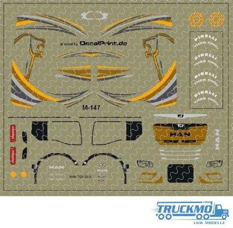 TRUCKMO Decal Scania S And R 2016 12M 174 TRUCKMO Truck Models Your