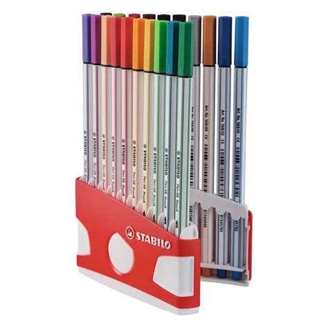 Stabilo Color Pen Brush Colorparade Set In Pennen