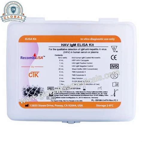 Athenese Dx Ctk HAV IgM ELISA Kit At Rs 56 Piece Elisa Based