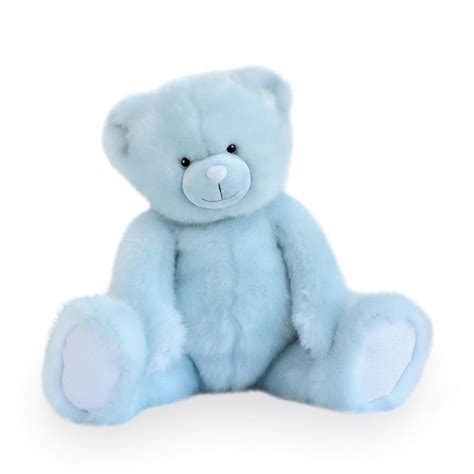 Doudou Et Compagnie Bear Collection 60 Cm Icy Blue Soft Toy And Plush