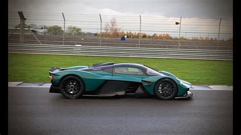 Aston Martin Valkyrie Drive By At Silverstone Gp Circuit Youtube